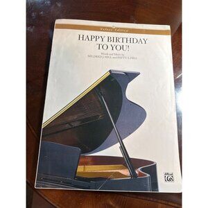 Alfred Publishing "Happy Birthday To You!" Sheet Music Piano Vol. Edition  62-23